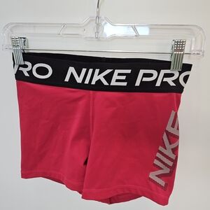 Nike Pro Red Shorts